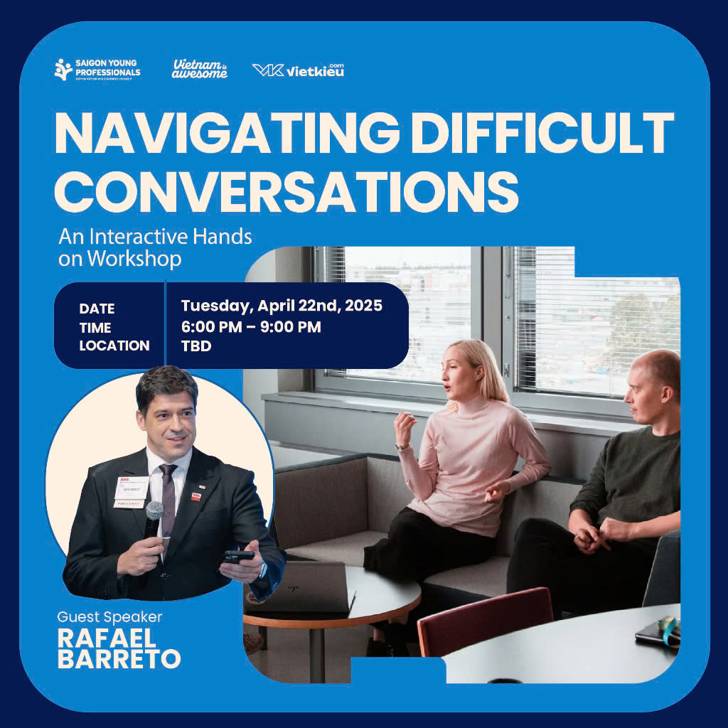  Navigating Difficult Conversations – Workshop tương tác chuyên sâu
