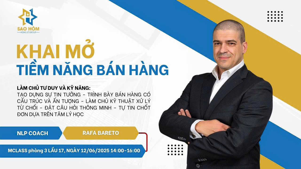 🎉 [TỔNG KẾT SỰ KIỆN] BUỔI ĐÀO TẠO “KHAI MỞ TIỀM NĂNG BÁN HÀNG”